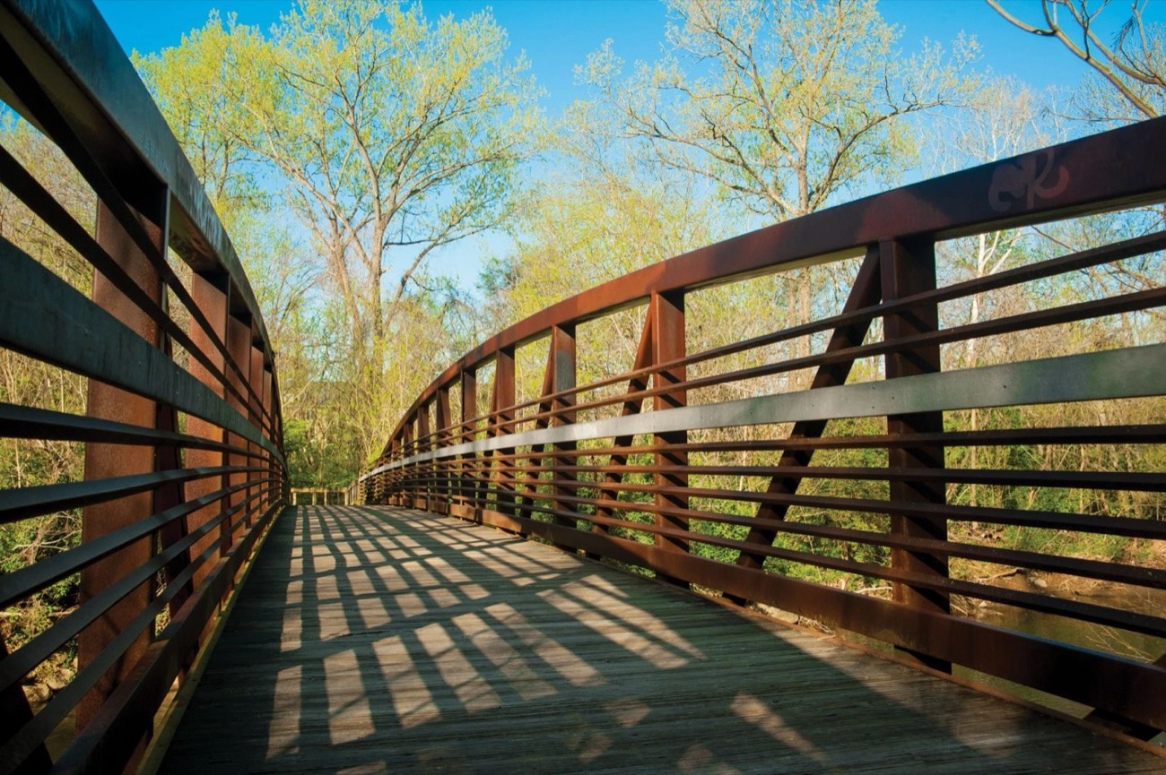 Greenway bridge near Sylvan Park, Nashville
